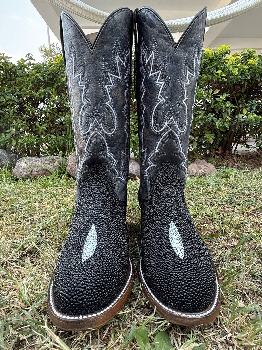 Handcrafted Genuine Stingray Boots