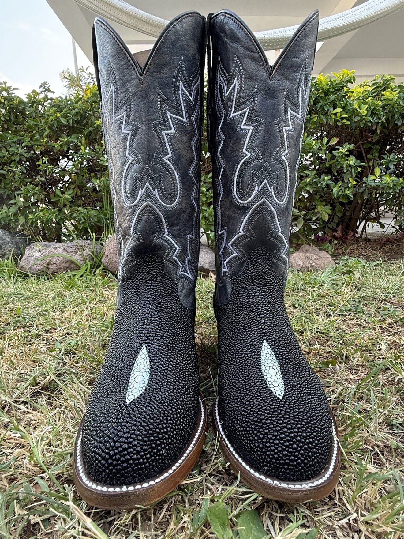 Handcrafted Genuine Stingray Boots