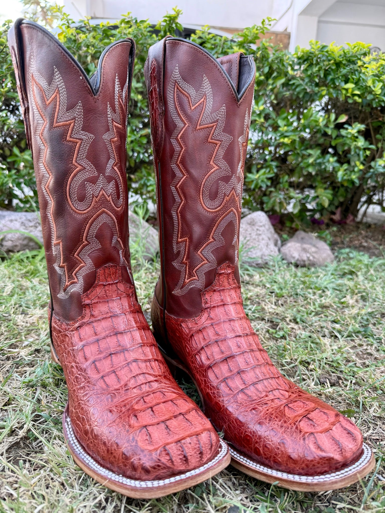 Genuine Handcrafted Caiman Boots